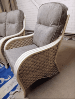 Milan Package - Sofa, Chair, Swivel Rocker Plus Side Table & Footstool - Brazil Chenille