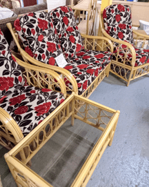 Morley Sofa & Two Chair Plus Coffee Table Ex- Display Frames/ New Cushion