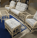 Morley Sofa, Two Chairs, Coffee Table, Side Table & Footstool Package