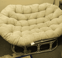 Papasan Sofa - Greywash Or Natural