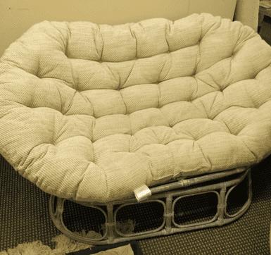Papasan Sofa - Greywash Or Natural