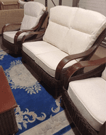 Paris Package - Sofa, Chair, Swivel Plus Table & Footstool