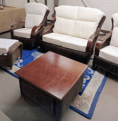 Paris Package - Sofa, Chair, Swivel Plus Table & Footstool
