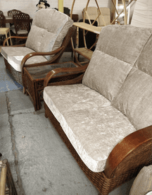 Paris Sofa's x2 - Free Coffee Table