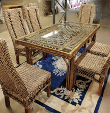 Pecan Dorset Dining Set With 6 Chairs
