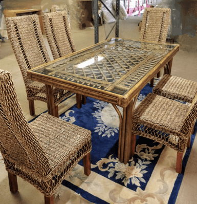 Pecan Dorset Dining Set With 6 Chairs