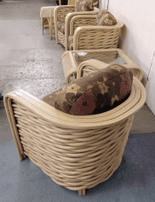 Rome Package Includes -   x3 Chairs plus a  Coffee Table