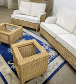 Seville 3 Seater Sofa, 2 Seater Sofa, Coffee Table &  Side Table Package Deal