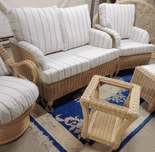 Seville Package -  Sofa, Chair, Swivel Rocker Plus x1 Side Table & Footstool