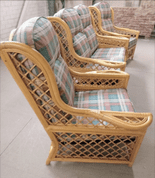 Somerton Sofa & Two Chairs Ex-Display Frames/New Cushions