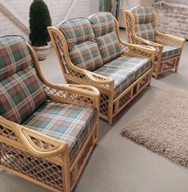 Somerton Sofa & Two Chairs Ex-Display Frames/New Cushions