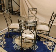 Toledo Dining Set 4 Chairs