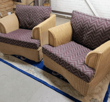 Toronto Chairs x2 Ex-Display Frames / New Cushions Offer