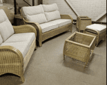 Turin Pair Of Chairs Plus a Footstool with Storage & Coffee Table Package