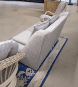 Upholstered 2 Seater Sofa Plus Deluxe Swivel Rockers