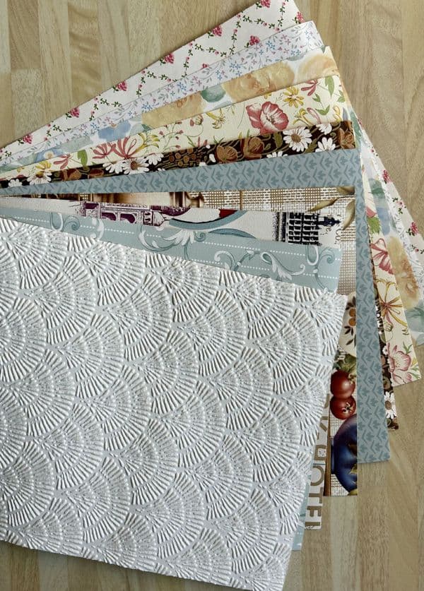 10 A4 Wallpaper Pieces