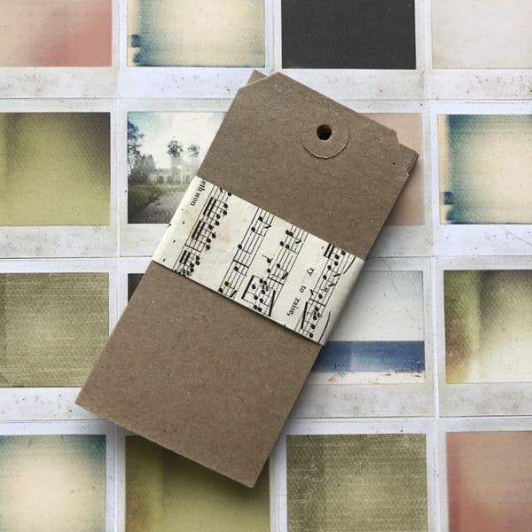 15 Manila Tags - 120mm x 60mm