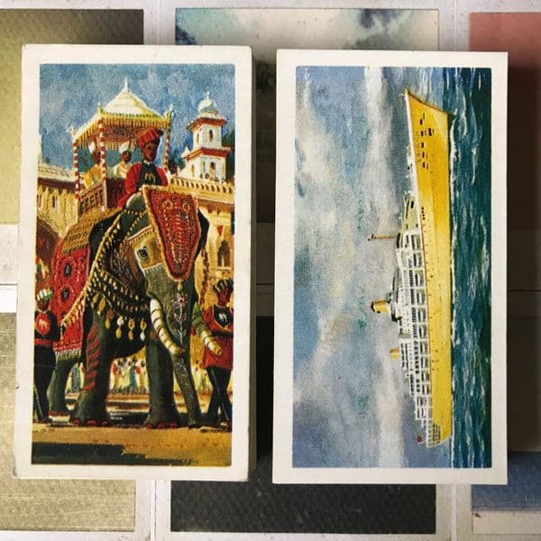 1966 - Transport through the Ages - Brooke Bond - Tea Cards - Full Set