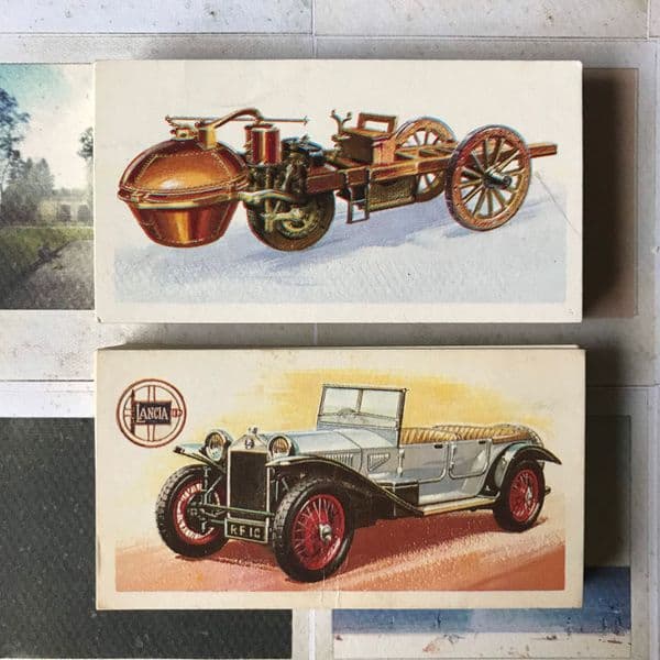1968 - History of the Motor Car - Brooke Bond - Tea Cards - Full Set