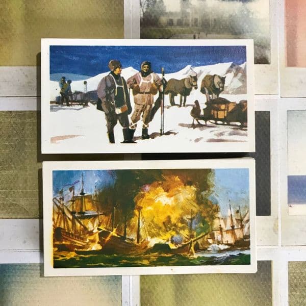 1973 - Adventurers & Explorers - Brooke Bond - Tea Cards - Full Set