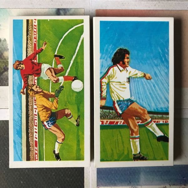 1976 - 40 Ways to Play Better Soccer - Brooke Bond - Tea Cards - Full Set