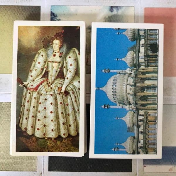 1982 - Queen Elizabeth I/II - Brooke Bond Tea Cards, Full Set