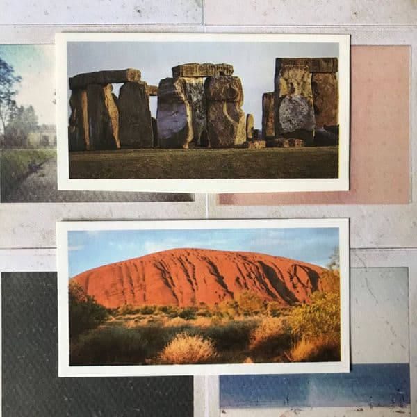 1984 - Features of the World - Brooke Bond - Tea Cards - Full Set