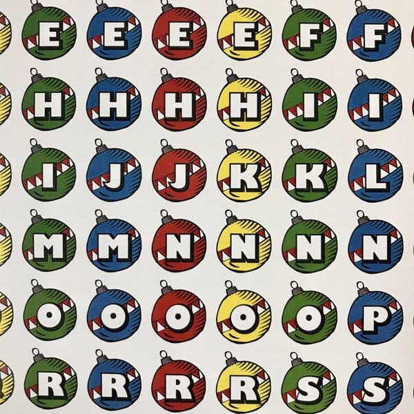 2 Crafthouse Press Christmas Alphabet Collage Sheets