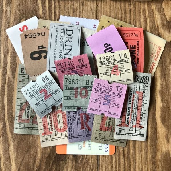 20 Assorted Tickets
