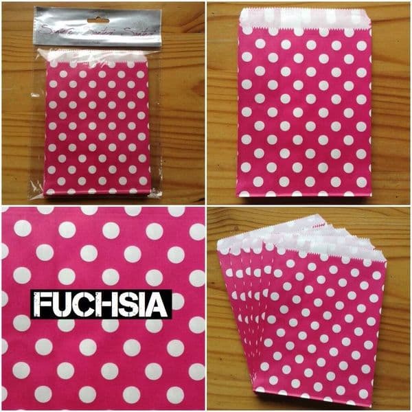 24 Mini Paper Bags - 13cm x 18cm