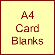 A4 Card Blanks