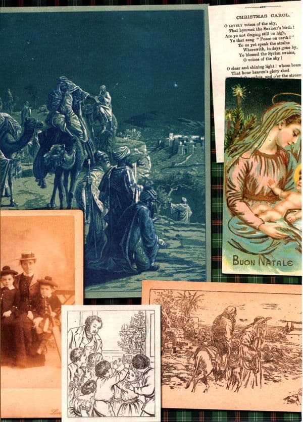 A4 Christmas Tartan - Sutherland Large