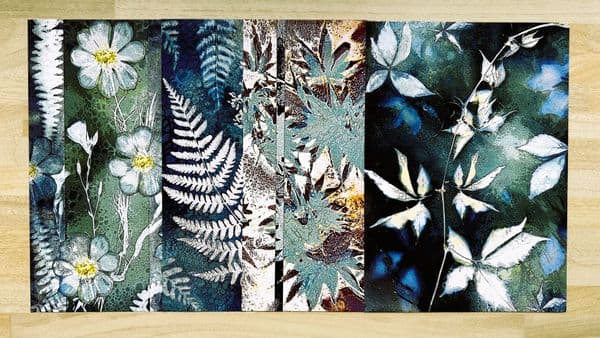 A5 Distressed Botanicals