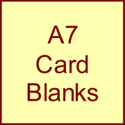 A7/C7 Card Blanks