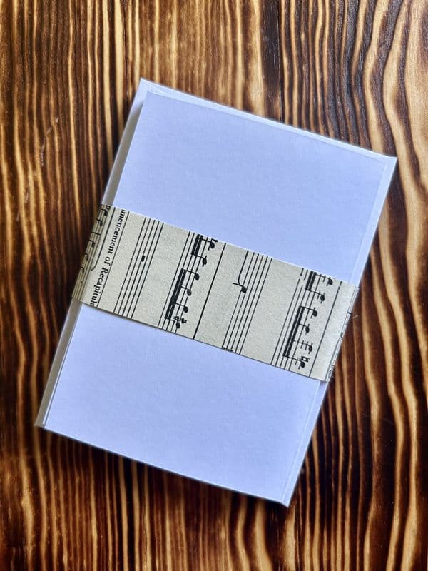 A7 White Card Blanks - 5