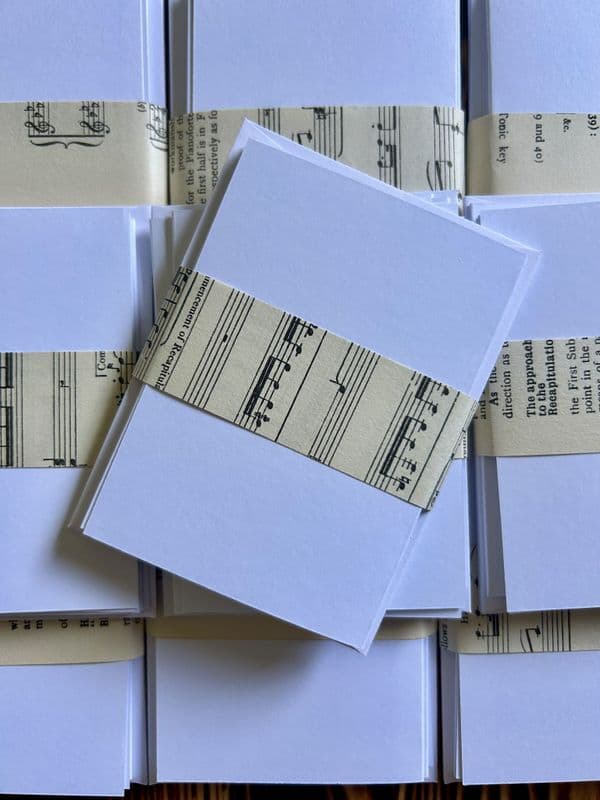 A7 White Card Blanks - 5