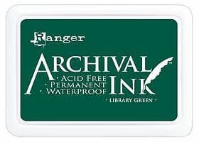 Archival Ink Pad Library Green Standard
