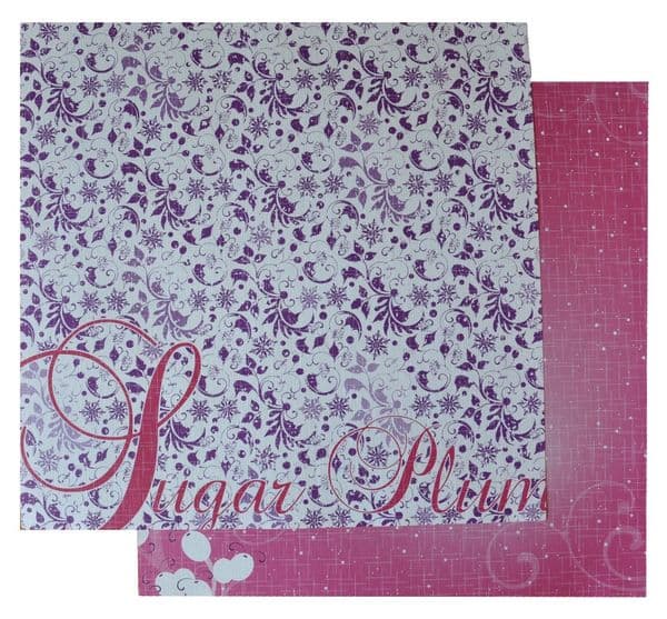 Black Market Paper Society Sugar Plums Sugar Dusting