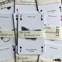 British Butterflies  - 5 Playing Cards