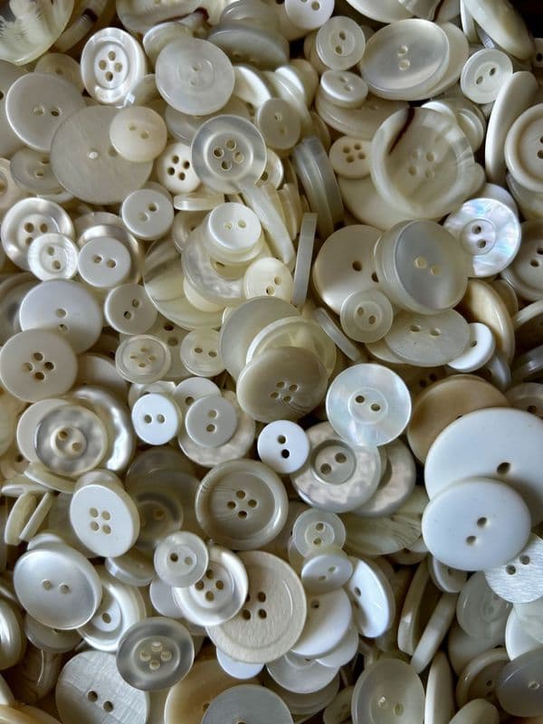 Button Assortment Creams