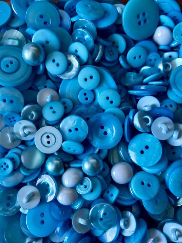 Button Assortment Turquoise