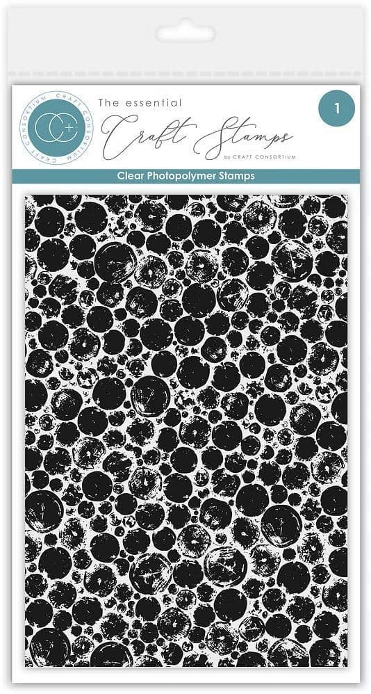 Craft Consortium - A6 Clear Stamp Set - Bubble Wrap