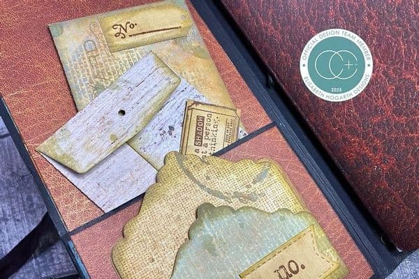 Craft Consortium - A6  Clear Stamp Set - Linen Texture