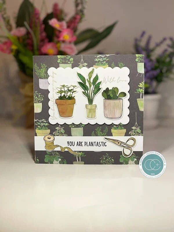 Craft Consortium - Botany Boutique - Cactus - A6  Clear Stamp Set