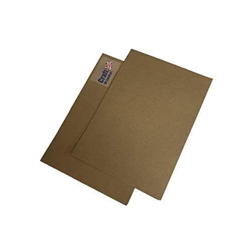 Craft UK - A4 Kraft Card - 50 Sheets