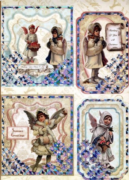 Craft UK Die Cut Collage Sheet Grace