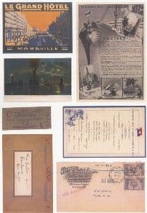 Crafthouse Press Grand Hotel Ephemera sheet