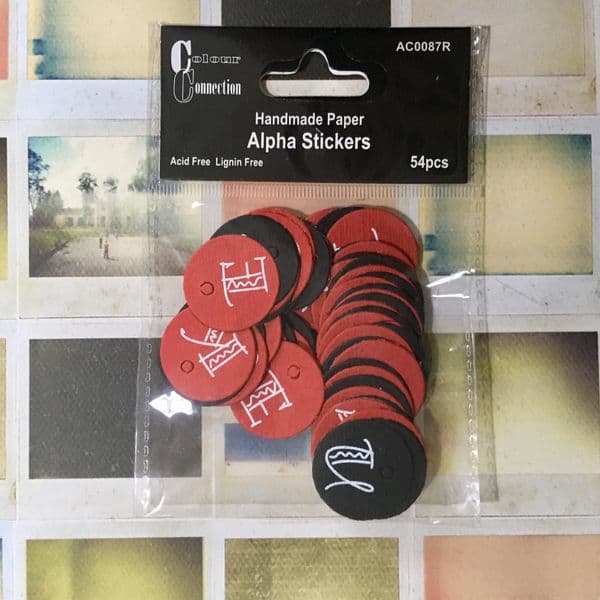 Craftime Alpha Stickers Classic