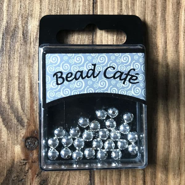 Craftime Bead Cafe Spacer Beads Silver