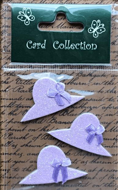 Craftime Card Collection Glitter Hats